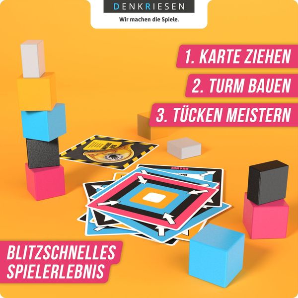 Produktbild: DENKRIESEN - RANKLOTZEN&reg; - &bdquo;Auf die Kl&ouml;tze, fertig, los!&ldquo; - 6 Spieler Edition