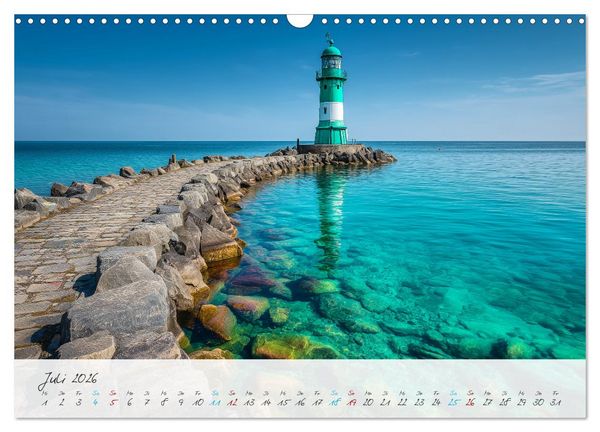 Produktbild: W&auml;chter der K&uuml;ste (Wandkalender 2026 DIN A3 quer), CALVENDO Monatskalender