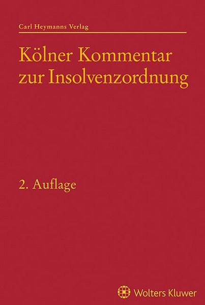 Produktbild: K&ouml;lner Kommentar zur Insolvenzordnung