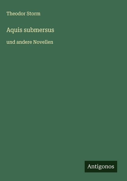 Produktbild: Aquis submersus