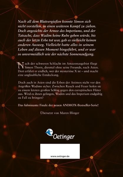Produktbild: Die Erben der Animox 5. Die Rache des Tigers