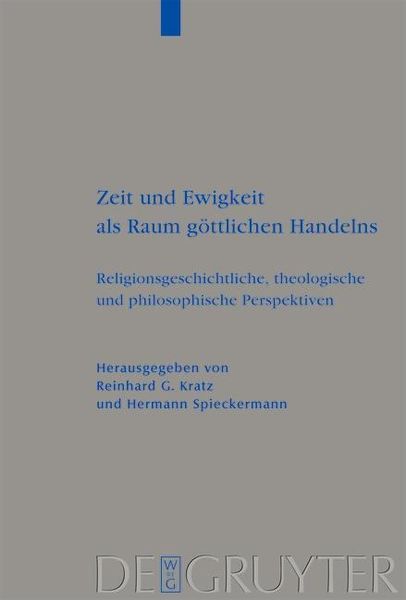Produktbild: Zeit und Ewigkeit als Raum g&ouml;ttlichen Handelns
