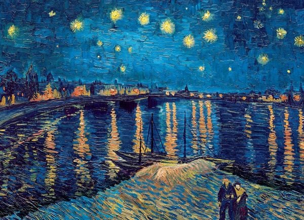 Produktbild: The Starry Night Over the Rh&ocirc;ne. 1000 Teile