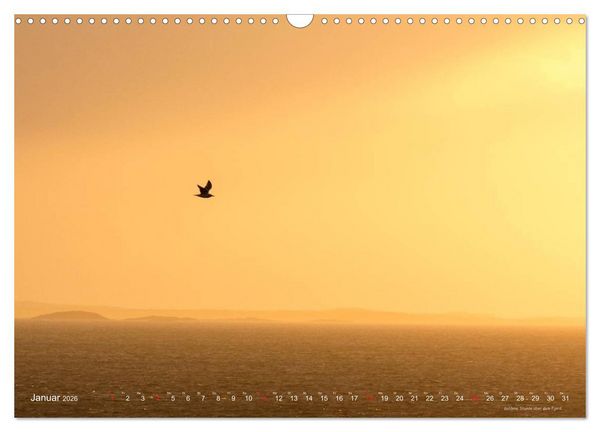 Produktbild: Hurtigruten im Winter - Hunting the light (Wandkalender 2026 DIN A3 quer), CALVENDO Monatskalender