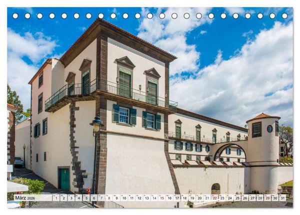 Produktbild: Madeira &ndash; Juwel im Atlantik (Tischkalender 2026 DIN A5 quer), CALVENDO Monatskalender