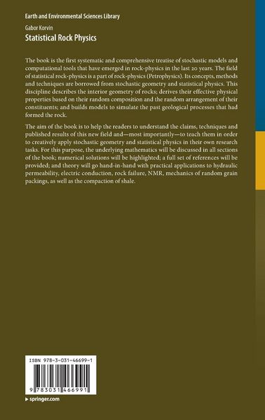 Produktbild: Statistical Rock Physics