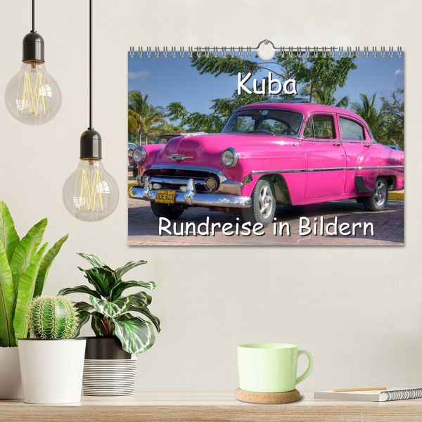 Produktbild: Kuba - Rundreise in Bildern (Wandkalender 2026 DIN A4 quer), CALVENDO Monatskalender