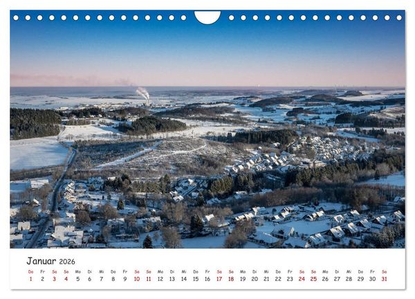 Produktbild: Das Sauerland bei Brilon aus der Vogelperspektive (Wandkalender 2026 DIN A4 quer), CALVENDO Monatskalender