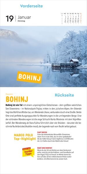 Produktbild: KUNTH Abrei&szlig;kalender MARCO POLO: Mit 365 Insidertipps durch Europa 2027