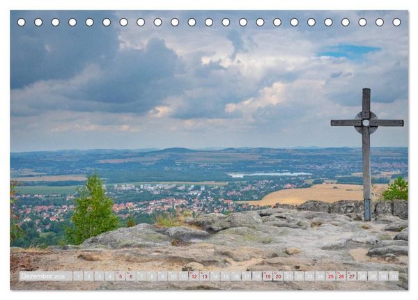 Produktbild: Naturpark Zittauer Gebirge (Tischkalender 2026 DIN A5 quer), CALVENDO Monatskalender