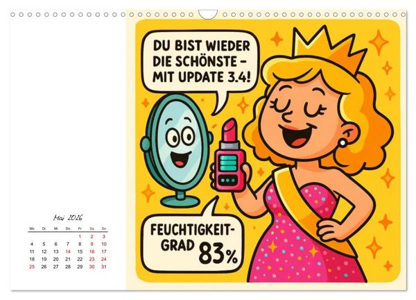 Produktbild: Job-Chaos total - voll Panne, voll verpeilt (Wandkalender 2026 DIN A3 quer), CALVENDO Monatskalender
