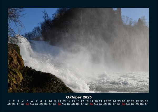 Produktbild: Wasserf&auml;lle 2025 Fotokalender DIN A4