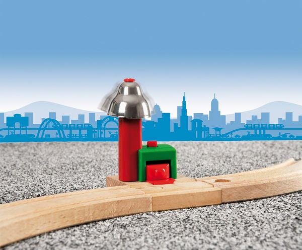 Brio Magnetisches Glockensignal für Eisenbahn, Zug