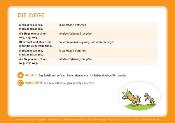 Produktbild: Wir reimen, patschen, spielen
