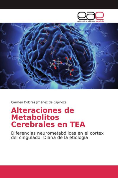 Produktbild: Alteraciones de Metabolitos Cerebrales en TEA