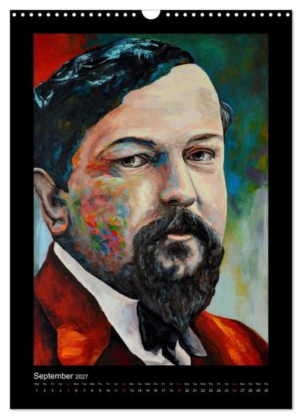 Produktbild: Pop Art Famous composers (Wall Calendar 2027 DIN A3 portrait), CALVENDO 12 Month Wall Calendar