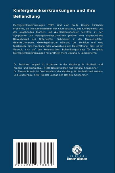 Produktbild: Kiefergelenkserkrankungen und ihre Behandlung