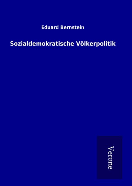 Produktbild: Sozialdemokratische V&ouml;lkerpolitik