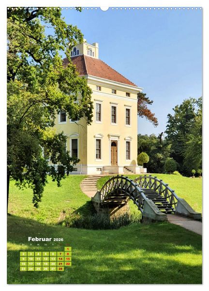 Produktbild: W&ouml;rlitzer Park und Luisium - Eine romantische Reise (Wandkalender 2026 DIN A2 hoch), CALVENDO Monatskalender