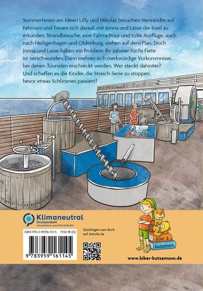 Produktbild: Abenteuer auf Fehmarn - Lilly, Nikolas und die Insel-Streiche
