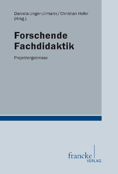Produktbild: Forschende Fachdidaktik