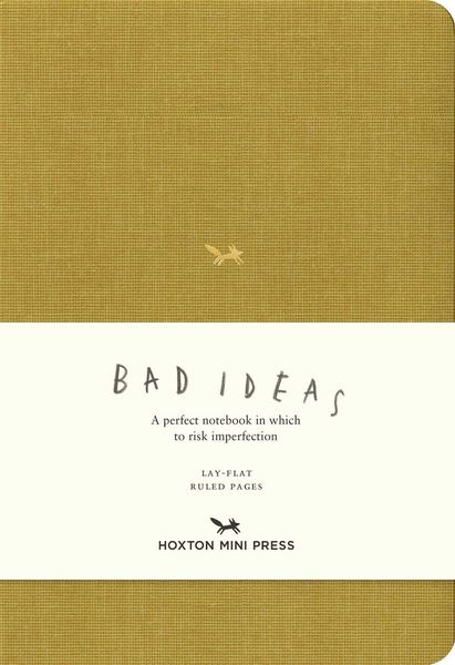 Produktbild: A Notebook for Bad Ideas (Medium / Mustard / Lined)