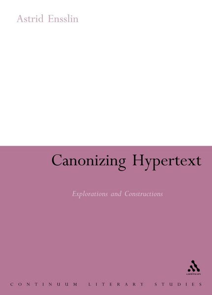 Produktbild: Canonizing Hypertext