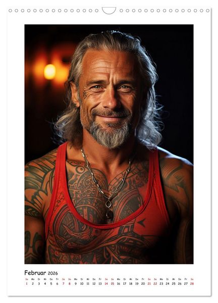 Produktbild: Tattoo to me too (Wandkalender 2026 DIN A3 hoch), CALVENDO Monatskalender