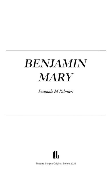 Produktbild: Benjamin Mary (Theatre Plays, #2)