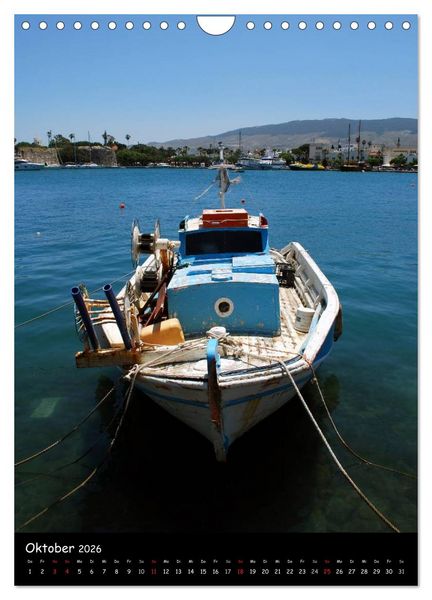 Produktbild: Griechenland - Insel Kos (Wandkalender 2026 DIN A4 hoch), CALVENDO Monatskalender