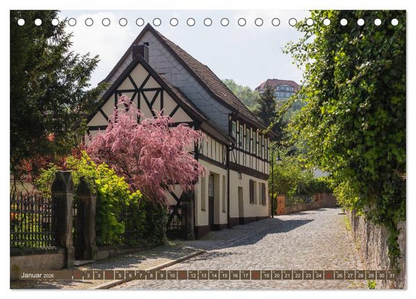 Produktbild: Ein Sommertag in Gernrode (Tischkalender 2026 DIN A5 quer), CALVENDO Monatskalender