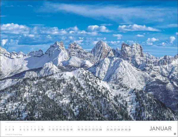 Produktbild: Faszination Alpen Posterkalender 2027