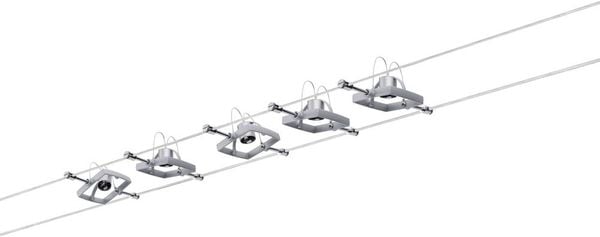 Paulmann MacII 94133 Seil-Komplettsystem GU5.3 50W LED Chrom (matt)