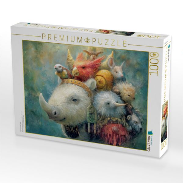 Produktbild: CALVENDO Puzzle Humorvolle Tiere | 1000 Teile Lege-Gr&ouml;&szlig;e 64x48cm Foto-Puzzle f&uuml;r gl&uuml;ckliche Stunden