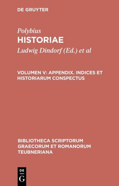 Produktbild: Appendix. Indices et historiarum conspectus