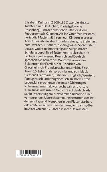 Produktbild: Elisabeth Kulmann (1008-1825) Neue Gem&auml;ldesammlung