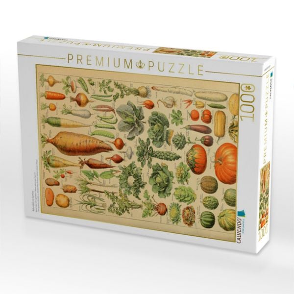 Produktbild: CALVENDO Puzzle Naturtafel mit Gem&uuml;se | 1000 Teile Lege-Gr&ouml;&szlig;e 64x48cm Foto-Puzzle f&uuml;r gl&uuml;ckliche Stunden