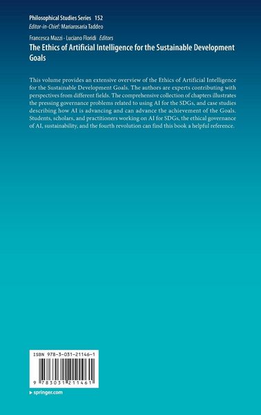Produktbild: The Ethics of Artificial Intelligence for the Sustainable Development Goals