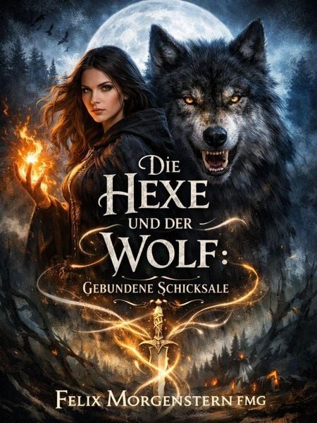Produktbild: Die Hexe und der Wolf: Gebundene Schicksale