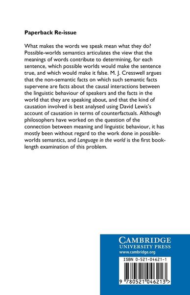 Produktbild: Language in the World