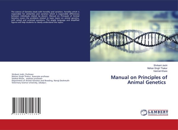 Produktbild: Manual on Principles of Animal Genetics