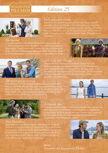 Rosamunde Pilcher Edition 25 [3 DVDs]