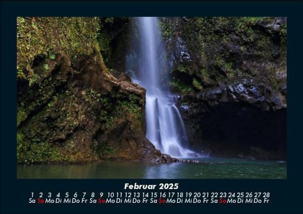 Produktbild: Wasserf&auml;lle 2025 Fotokalender DIN A5