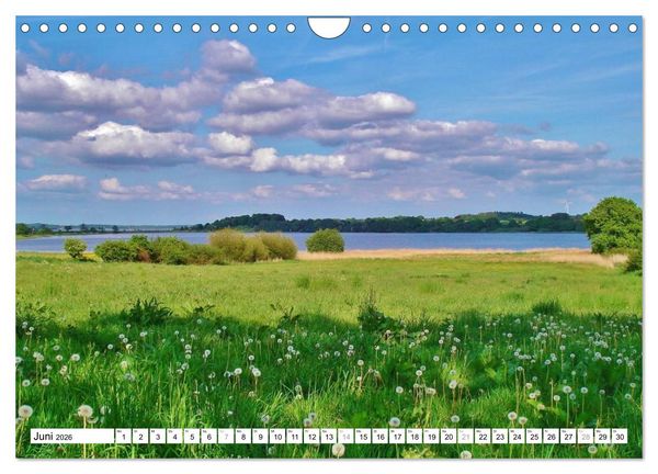 Produktbild: Die Ostsee - von Schleswig nach Gl&uuml;cksburg (Wandkalender 2026 DIN A4 quer), CALVENDO Monatskalender