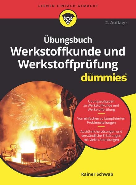 Produktbild: &Uuml;bungsbuch Werkstoffkunde und Werkstoffpr&uuml;fung f&uuml;r Dummies