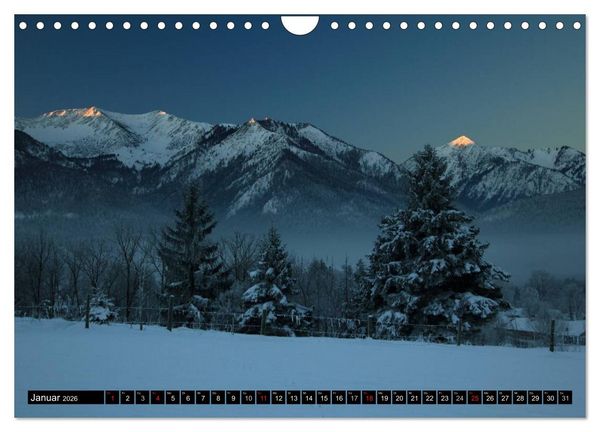 Produktbild: DIE ALPEN - Weitblicke (Wandkalender 2026 DIN A4 quer), CALVENDO Monatskalender