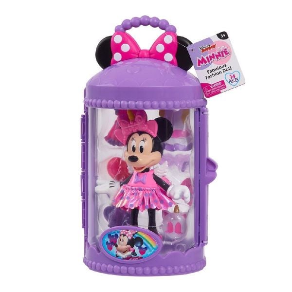 Produktbild: Minnie Mouse Fashion Doll With Case - Unicorn
