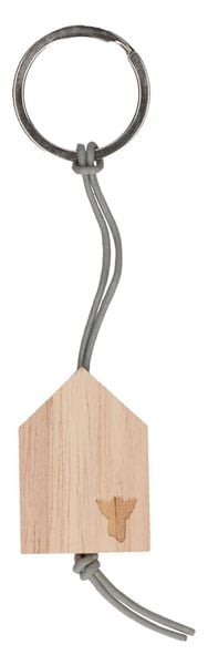 Produktbild: Holz-Schl&uuml;sselanh&auml;nger - Kleiner Begleiter