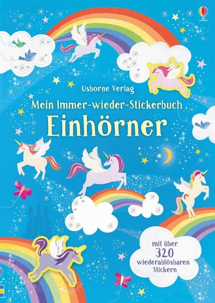 Produktbild: Mein Immer-wieder-Stickerbuch: Einh&ouml;rner