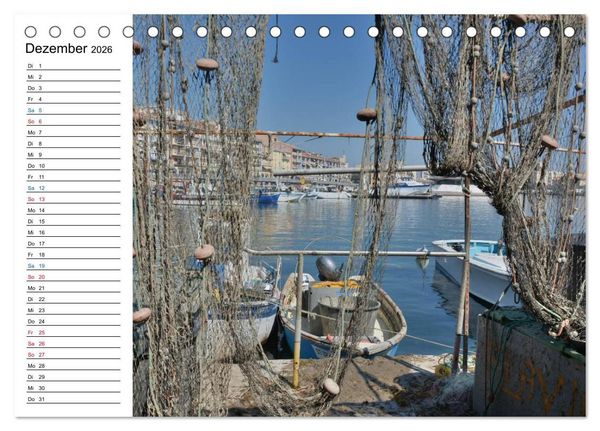 Produktbild: S&egrave;te - Das Venedig des Languedoc (Tischkalender 2026 DIN A5 quer), CALVENDO Monatskalender